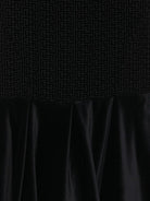 Abito per bambina Balmain Kids nero con motivo geometrico - Rubino Kids