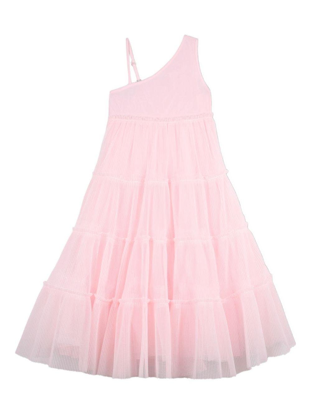 Abito per bambina BIllieblush rosa con design asimmetrico - Rubino Kids