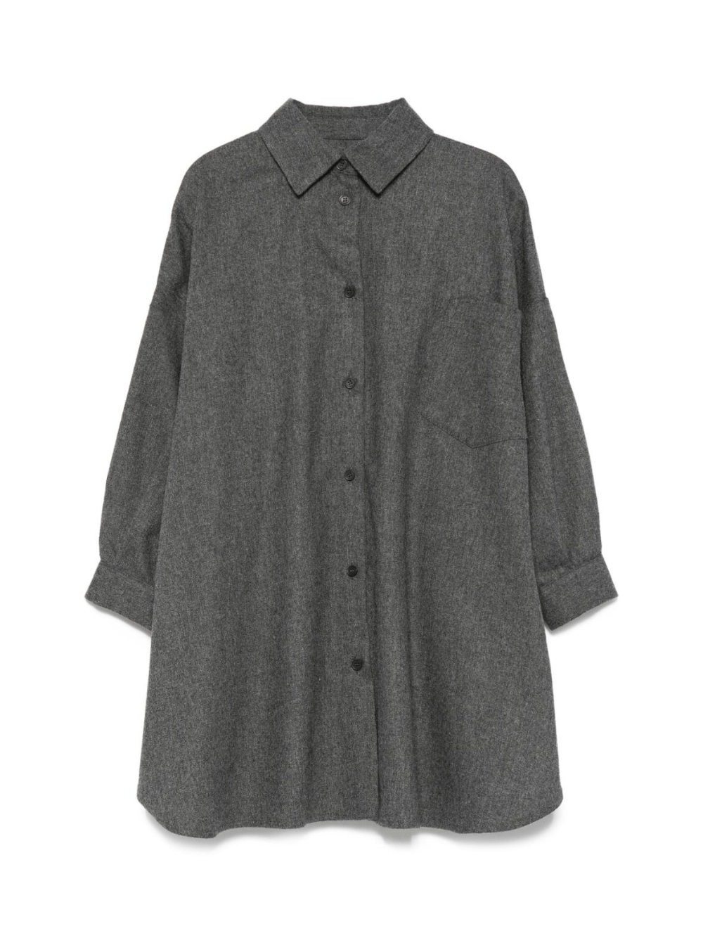 Abito per bambina Douuod Kids grigio con bottoni - Rubino Kids