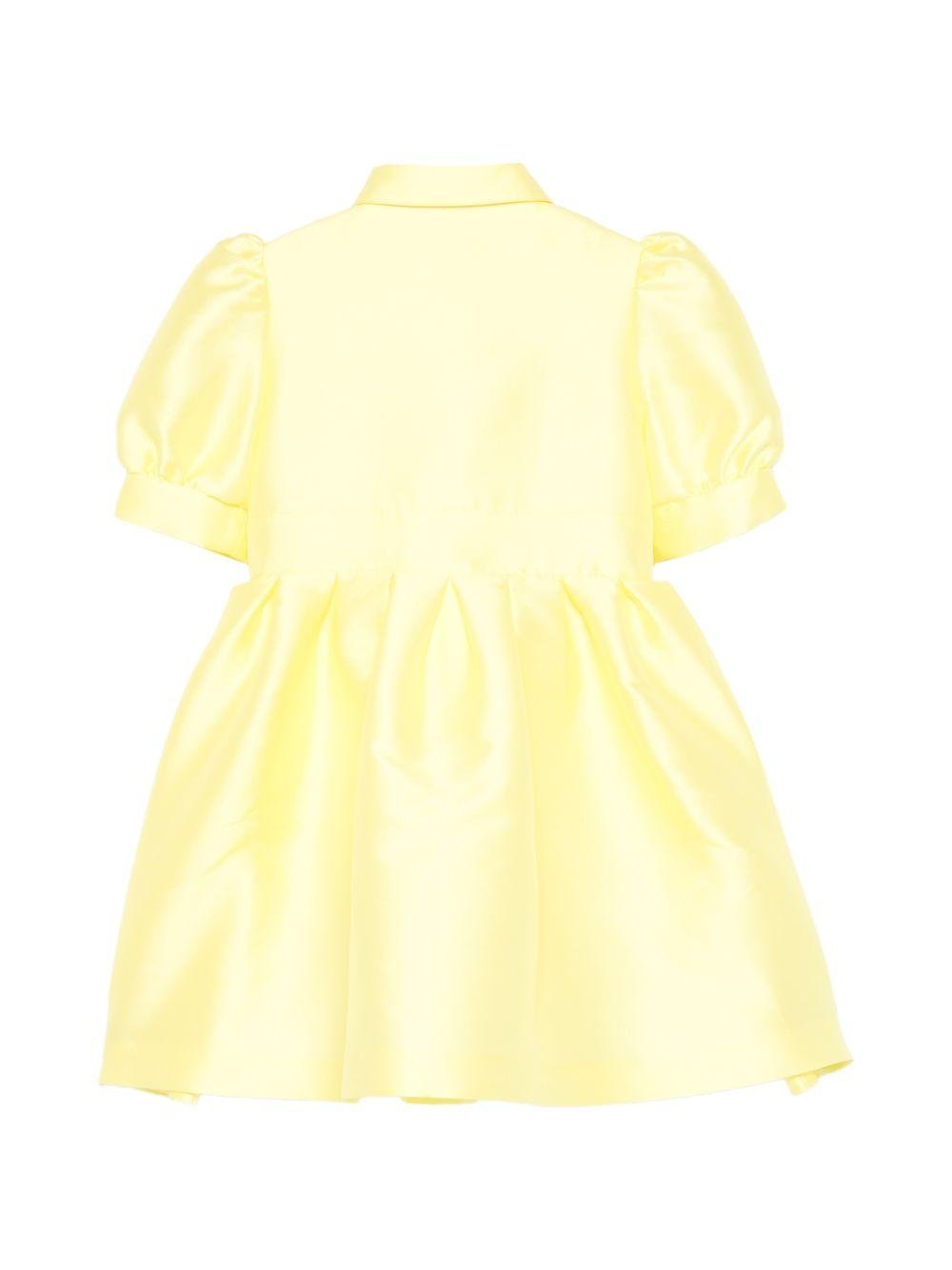 Abito per bambina Elie Saab Junior giallo con maniche a palloncino - Rubino Kids