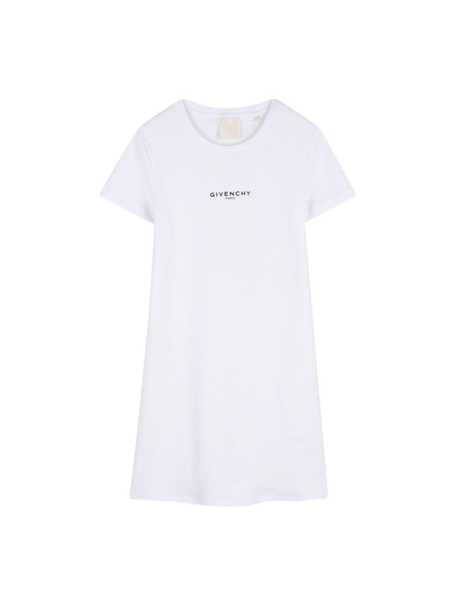 Abito per bambina Givenchy Kids bianco con logo - Rubino Kids