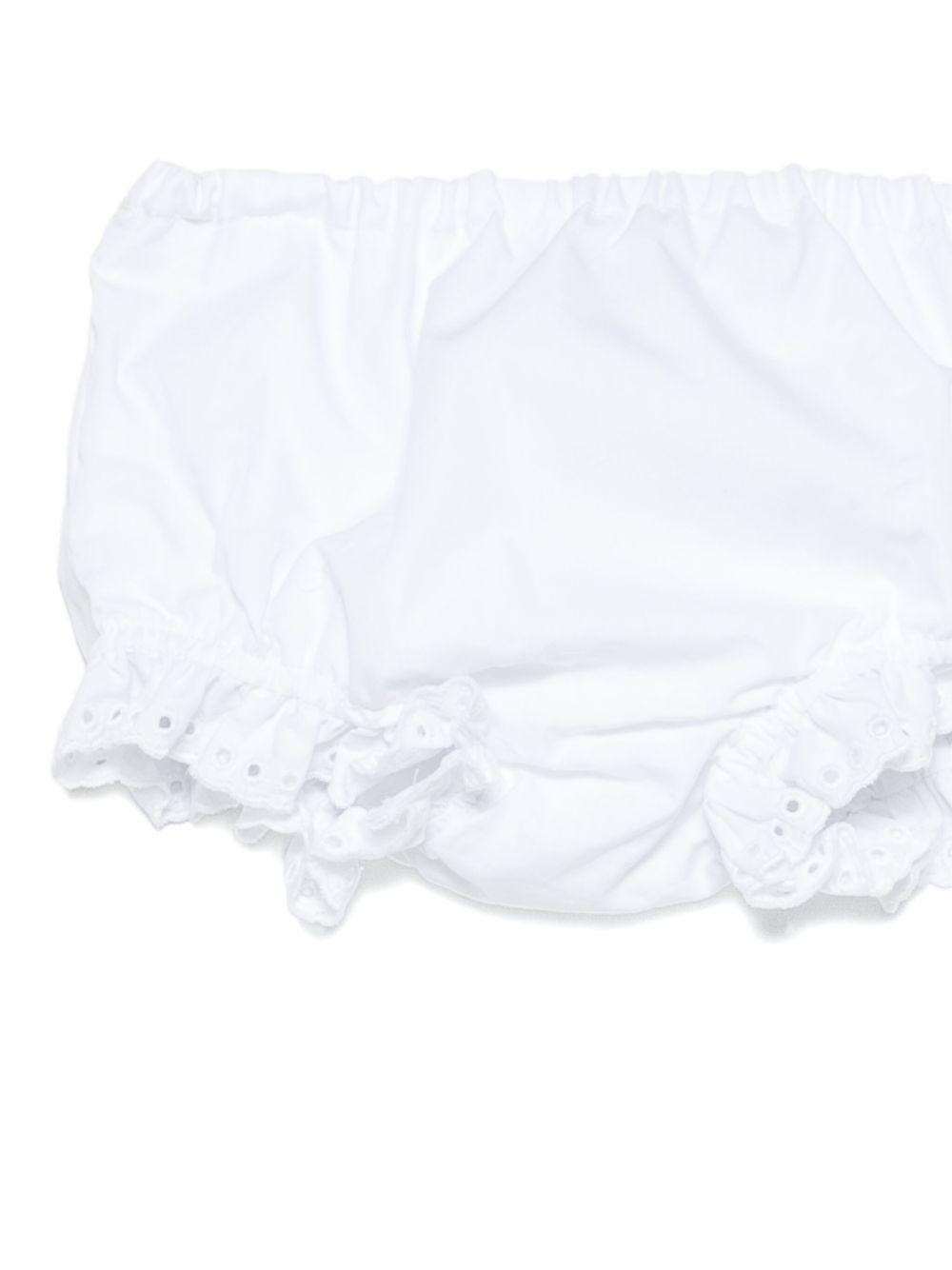 Abito per neonata Elie Saab Junior rosa con decorazione a forma di rosa - Rubino Kids