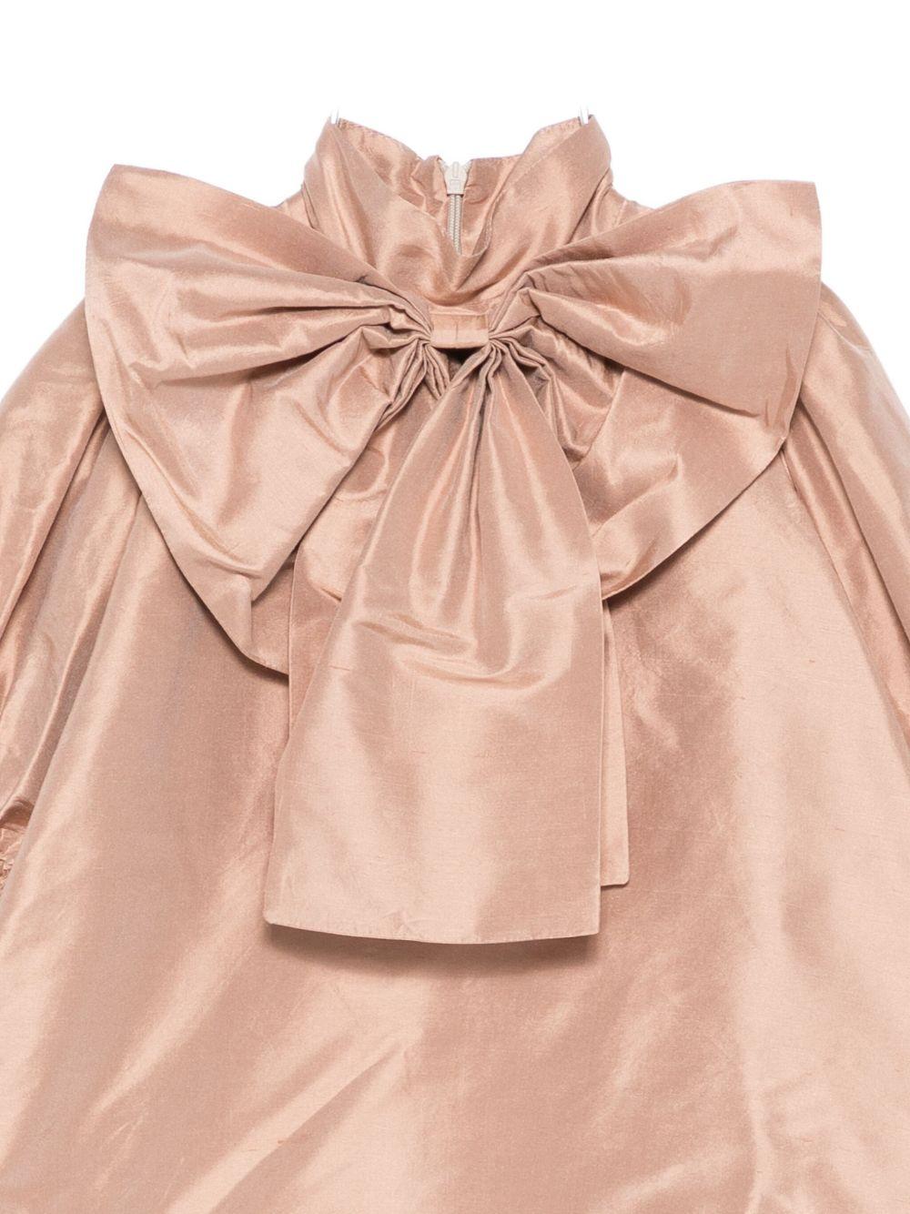 Abito per neonata Jesurum Baby rosa con dettaglio fiocco - Rubino Kids