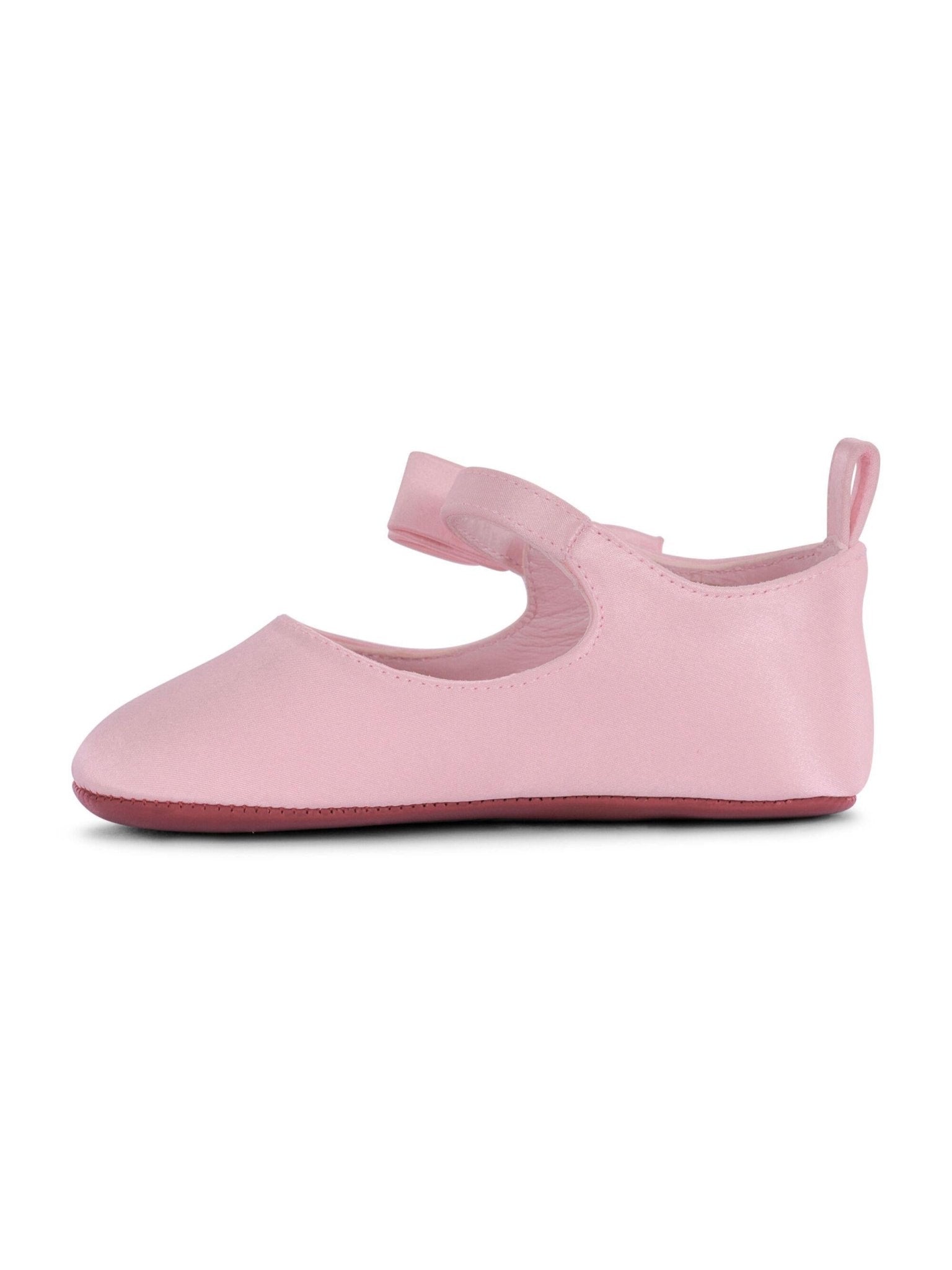 Ballerine Lou Babe per neonata Christian Louboutin Kids rosa con fiocco sul davanti - Rubino Kids