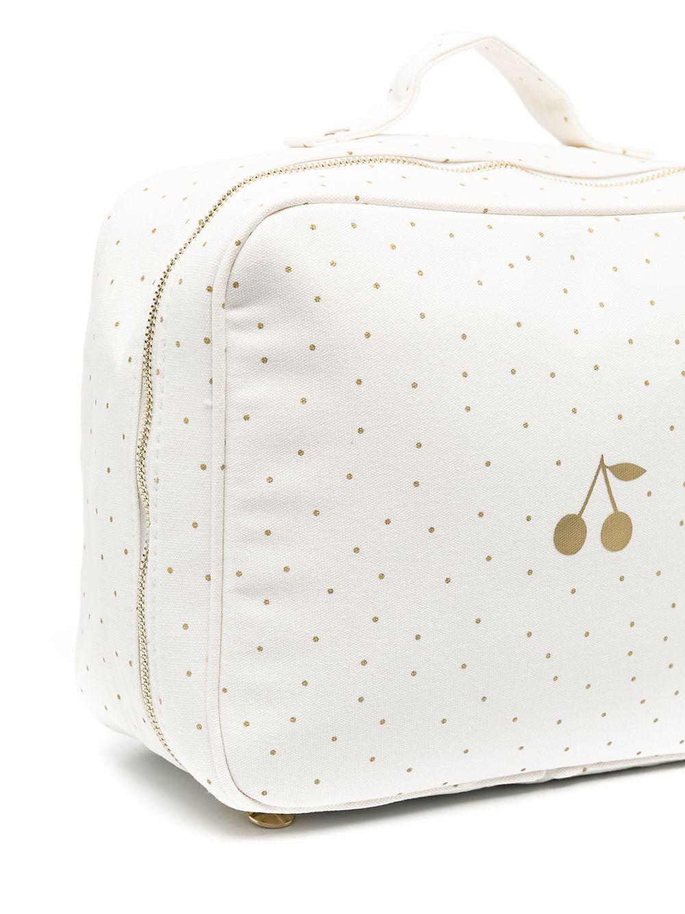 Beautycase per neonati Bonpoint bianca con logo sul davanti - Rubino Kids