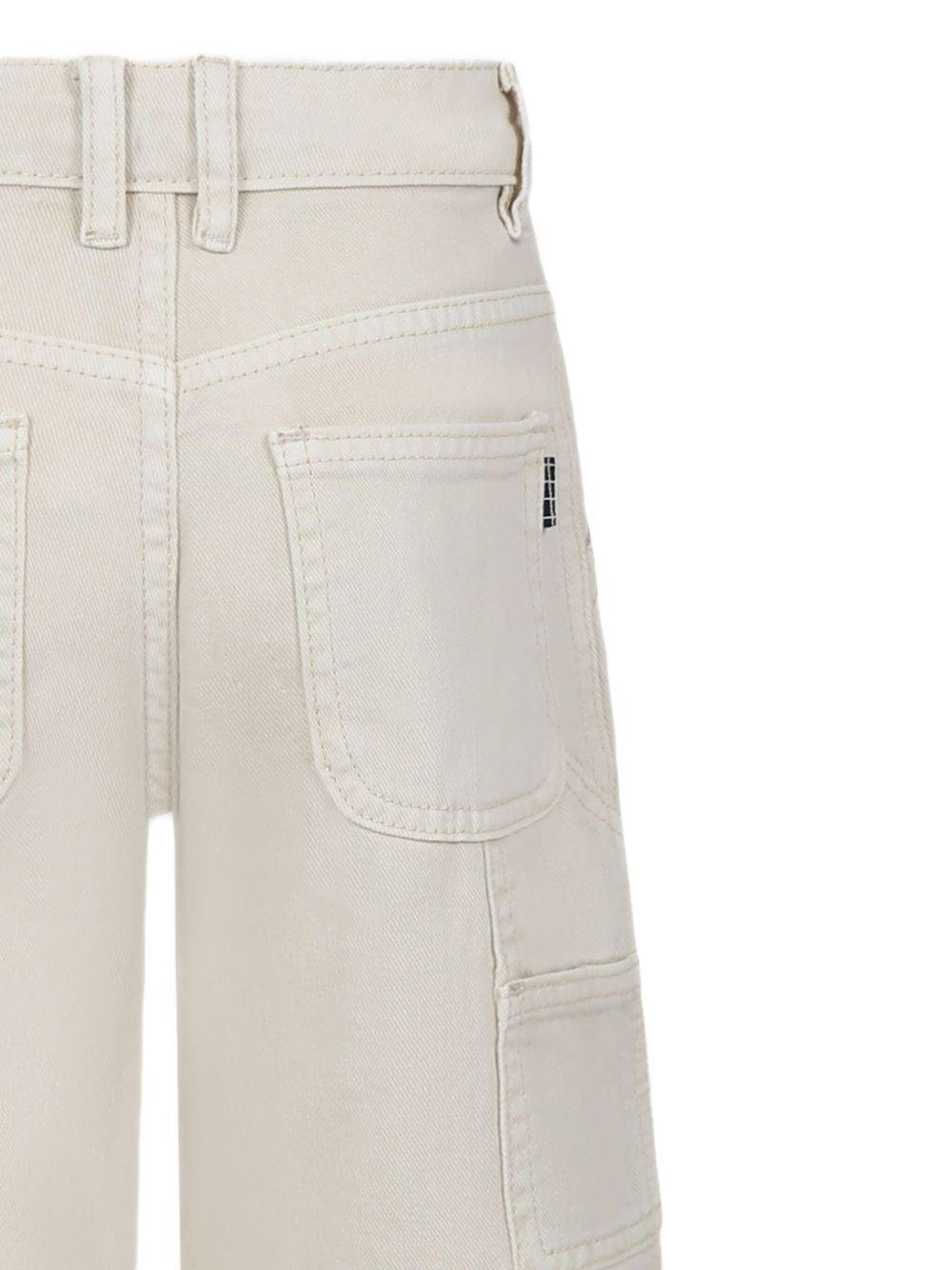 Bermuda cargo per bambino Molo beige con due tasche laterali - Rubino Kids