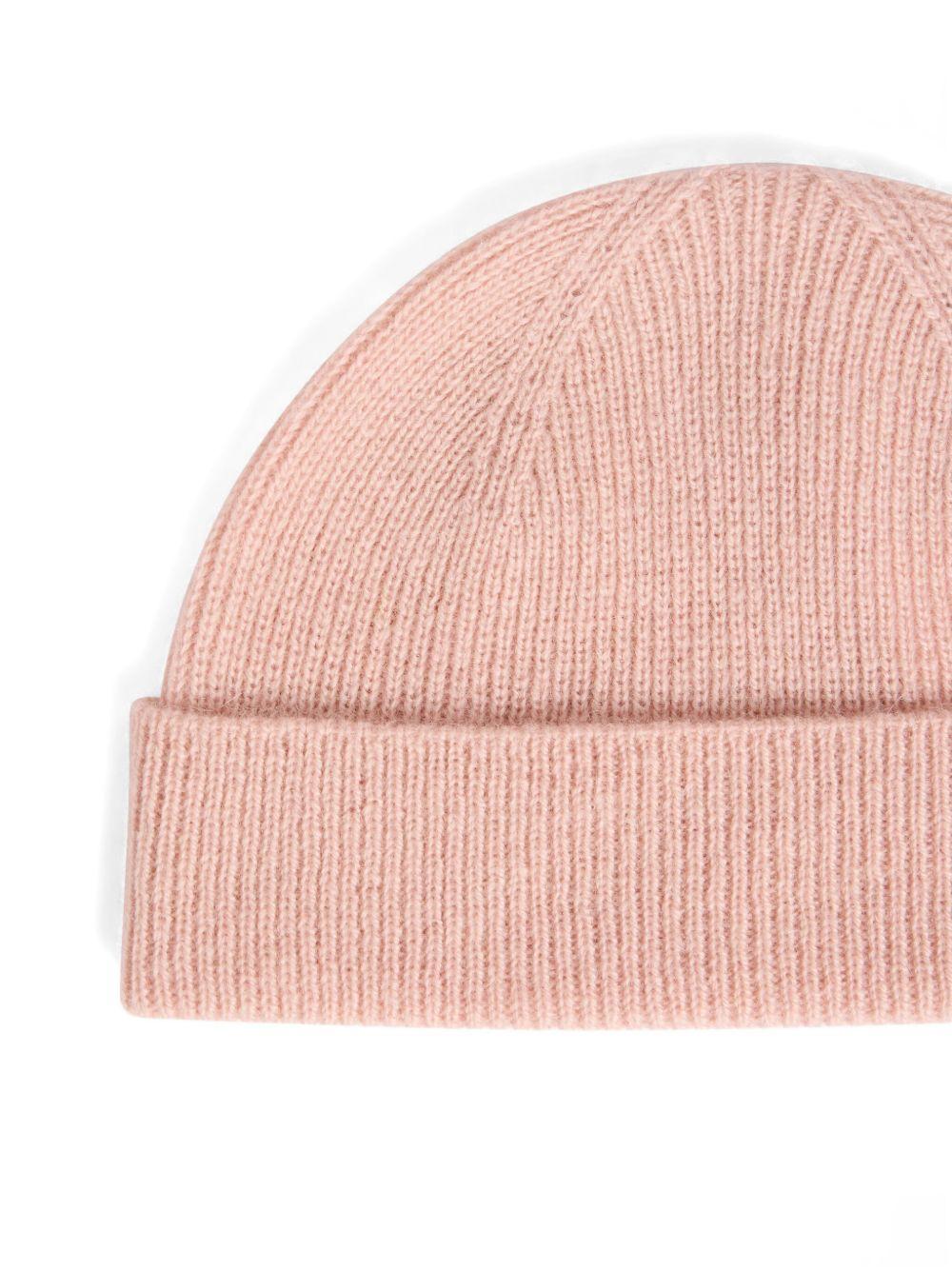 Berretto Darbo per neonata Bonpoint rosa in cashmere - Rubino Kids