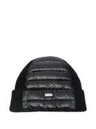 Berretto per bambini Herno Kids nero con inserti trapuntati - Rubino Kids