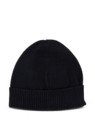 Berretto per bambino Off - White Kids nero con logo sul davanti - Rubino Kids