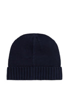 Berretto per bambino Polo Ralph Lauren Kids blu con dettaglio ricamo - Rubino Kids