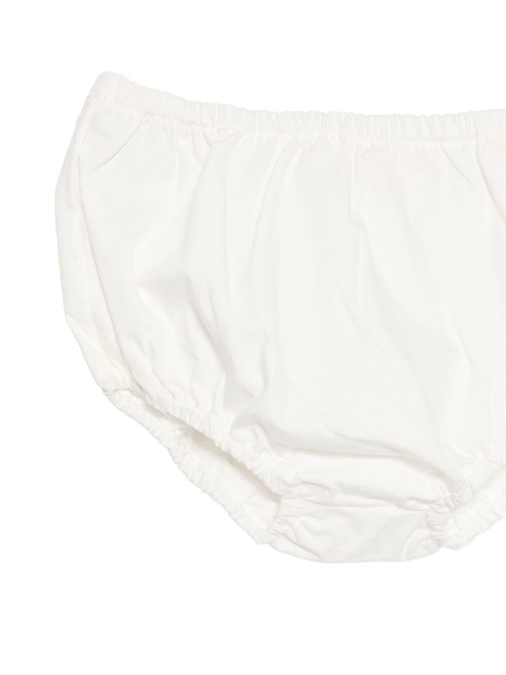 Blusa per neonata Elisabetta Franchi La Mia Bambina rosa con motivo geometrico - Rubino Kids