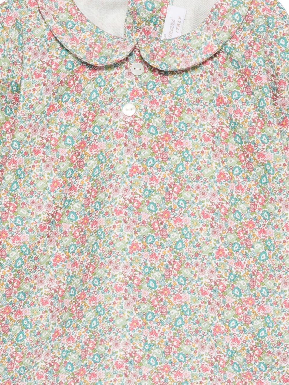 Blusa per neonata Mariella Ferrari multicolore con stampa floreale - Rubino Kids
