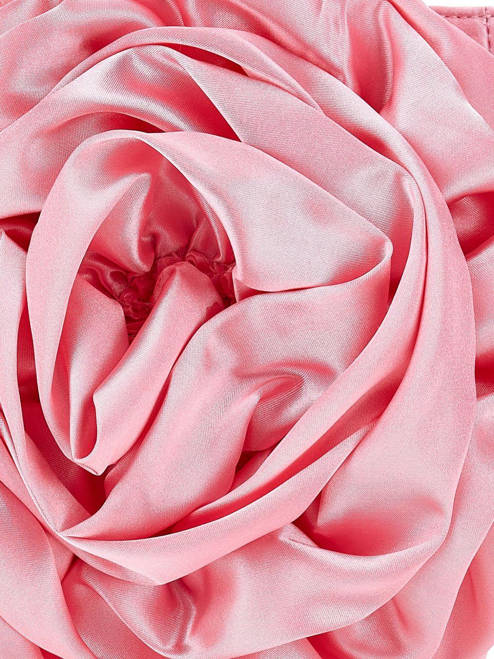 Borsa a mano per bambina Monnalisa rosa con dettaglio rosa - Rubino Kids