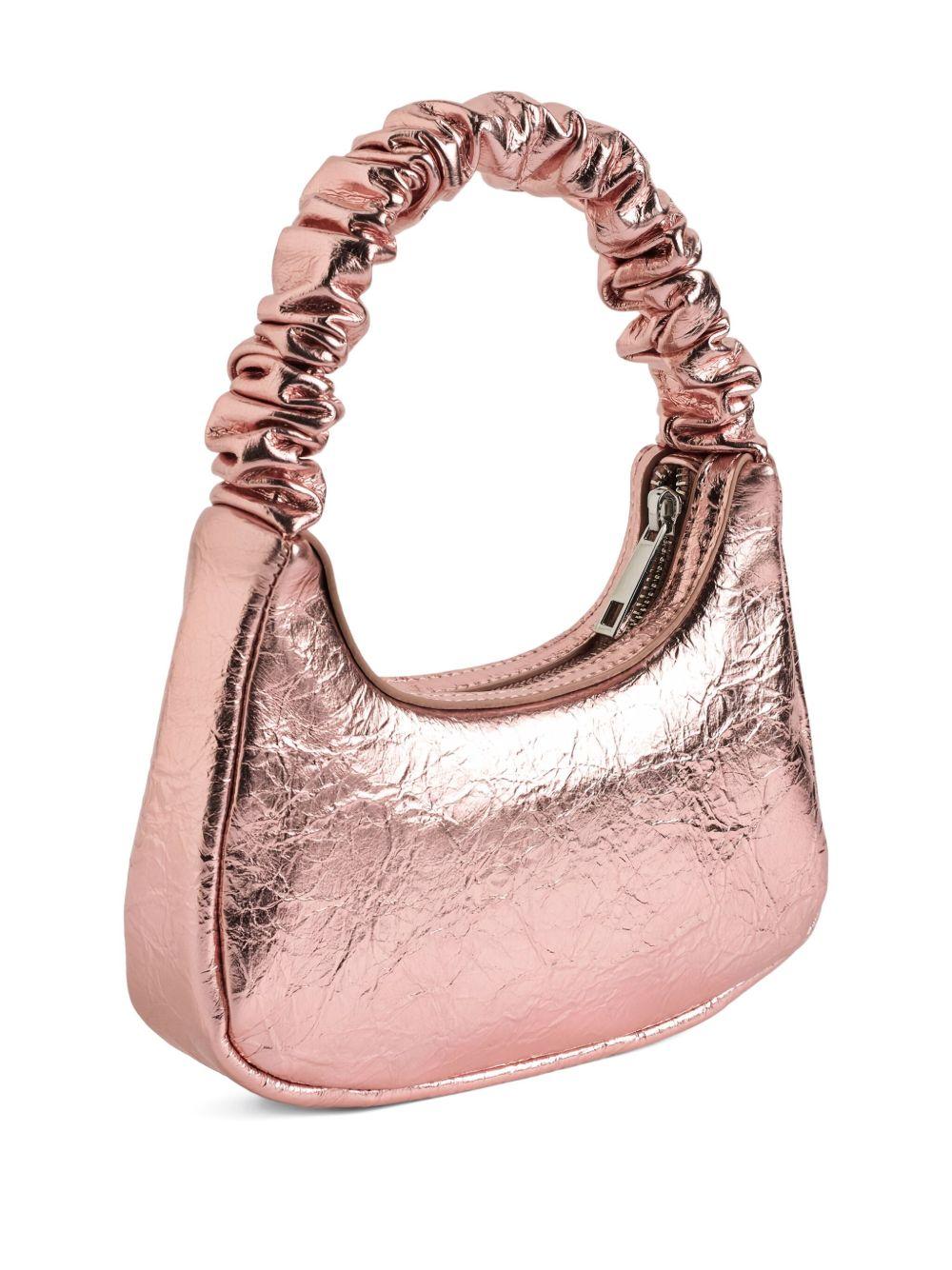 Borsa a spalla June per bambina Molo rosa con finitura metallizzata - Rubino Kids