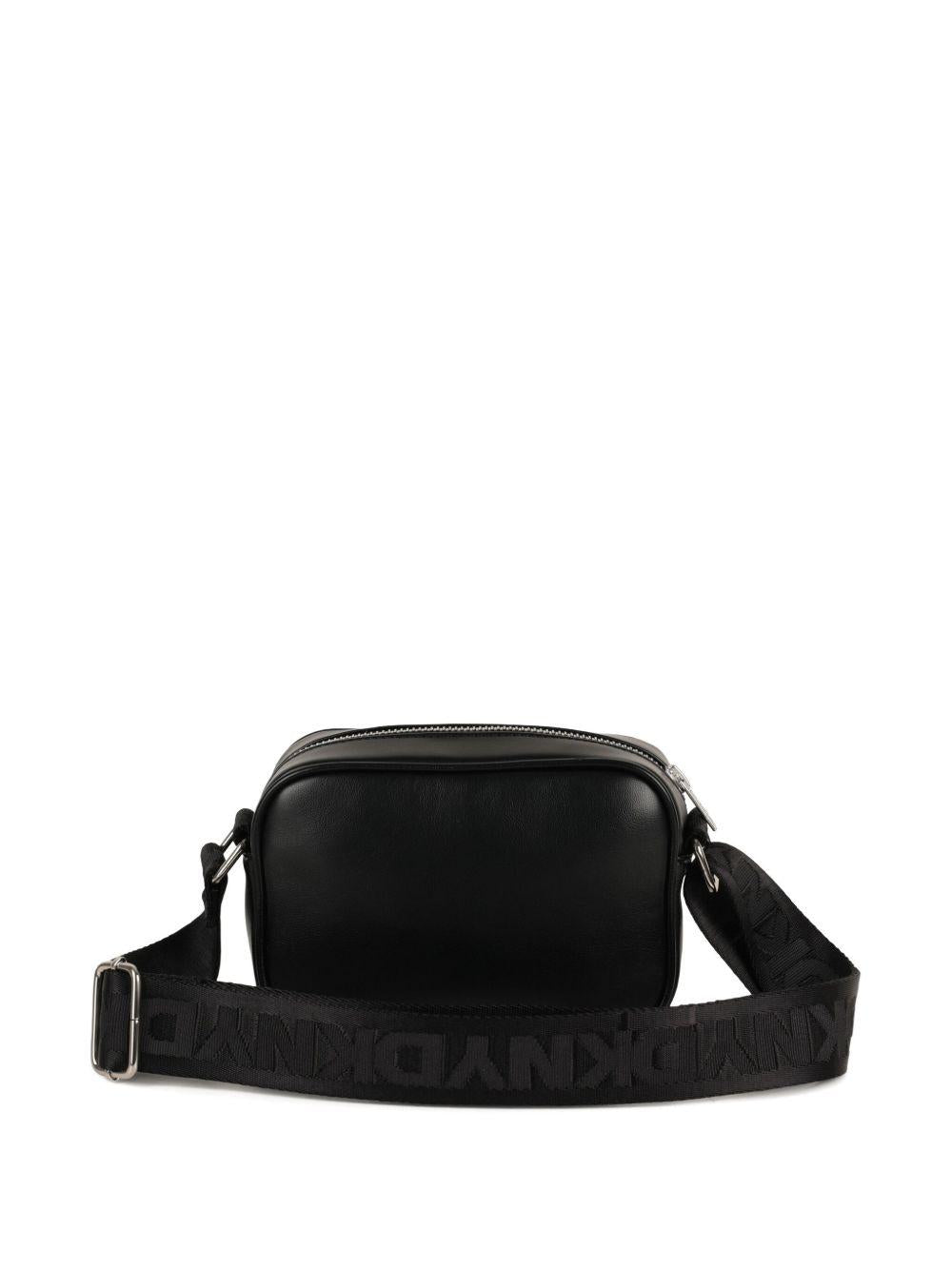 Borsa a spalla per bambini DKNY Kids nera con tracolla regolabile - Rubino Kids