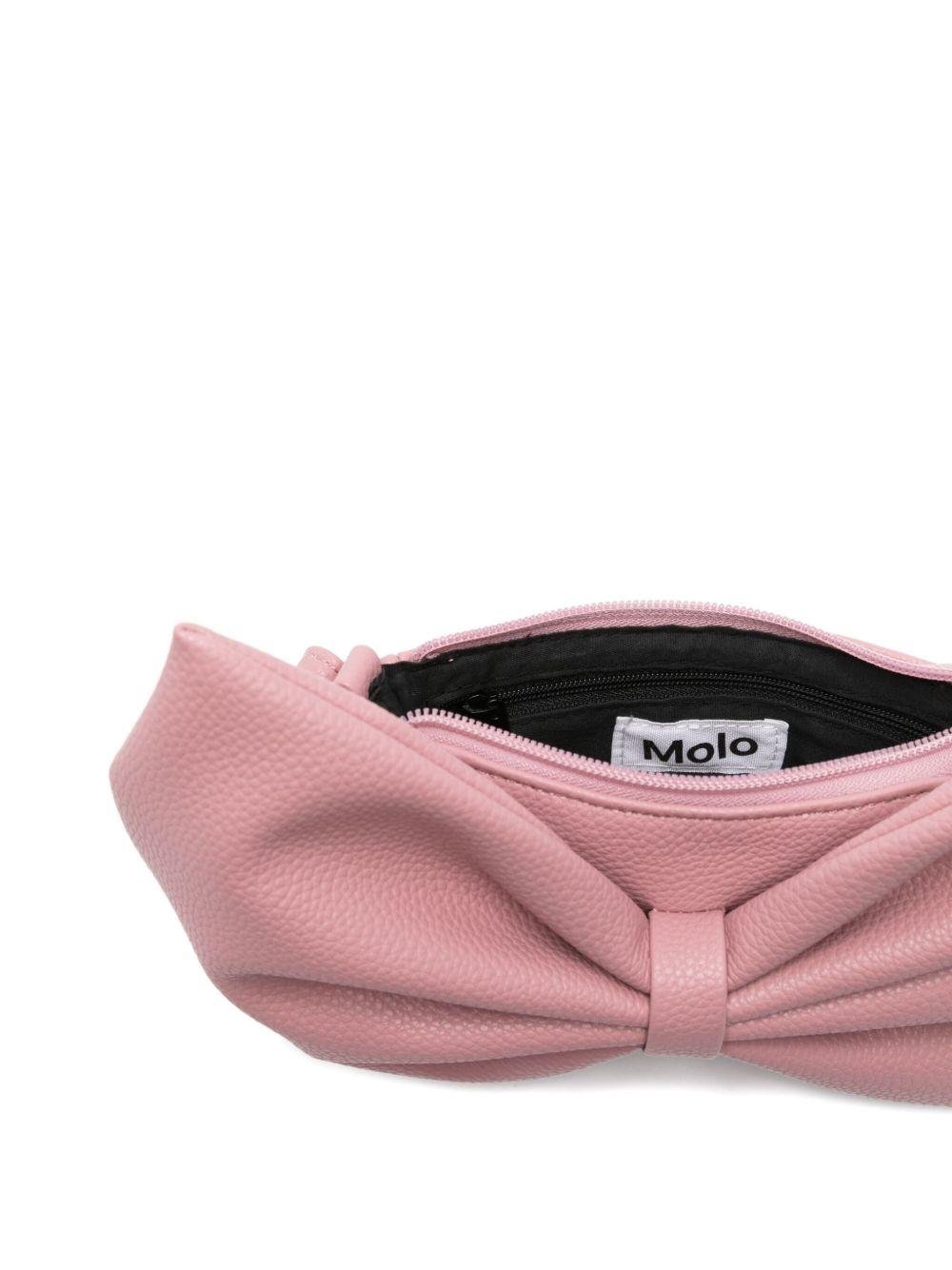 Borsa a tracolla per bambina Molo rosa a forma di fiocco - Rubino Kids