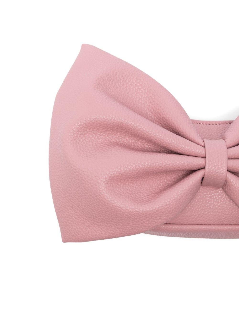 Borsa a tracolla per bambina Molo rosa a forma di fiocco - Rubino Kids