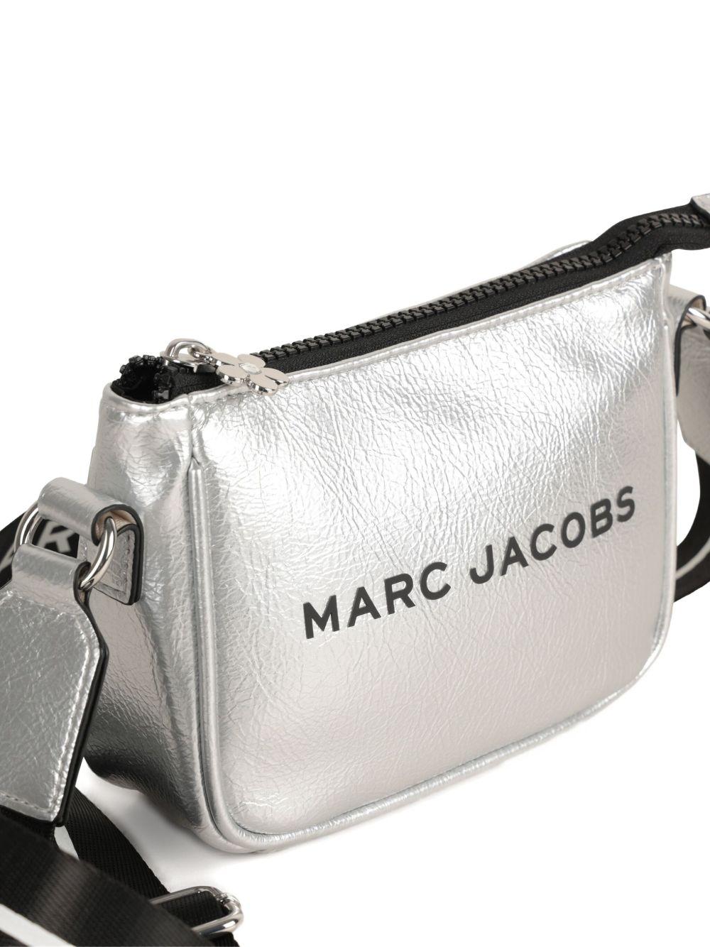 Borsa a tracolla per bambina The Marc Jacobs Kids argento in pelle - Rubino Kids