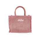 Borsa Colette per bambina MC2 Saint Barth Kids rosa con dettaglio frange - Rubino Kids