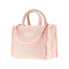 Borsa Colette per bambina MC2 Saint Barth Kids rosa con ricamo logo a contrasto sul davanti - Rubino Kids