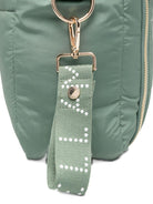 Borsa con manico per bambina Stella McCartney Kids verde con trama trapuntata - Rubino Kids