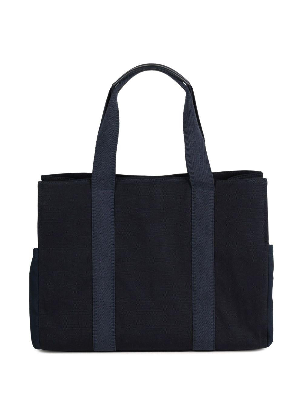 Borsa fasciatoio per bambini Chloé Kids blu con ricamo - Rubino Kids