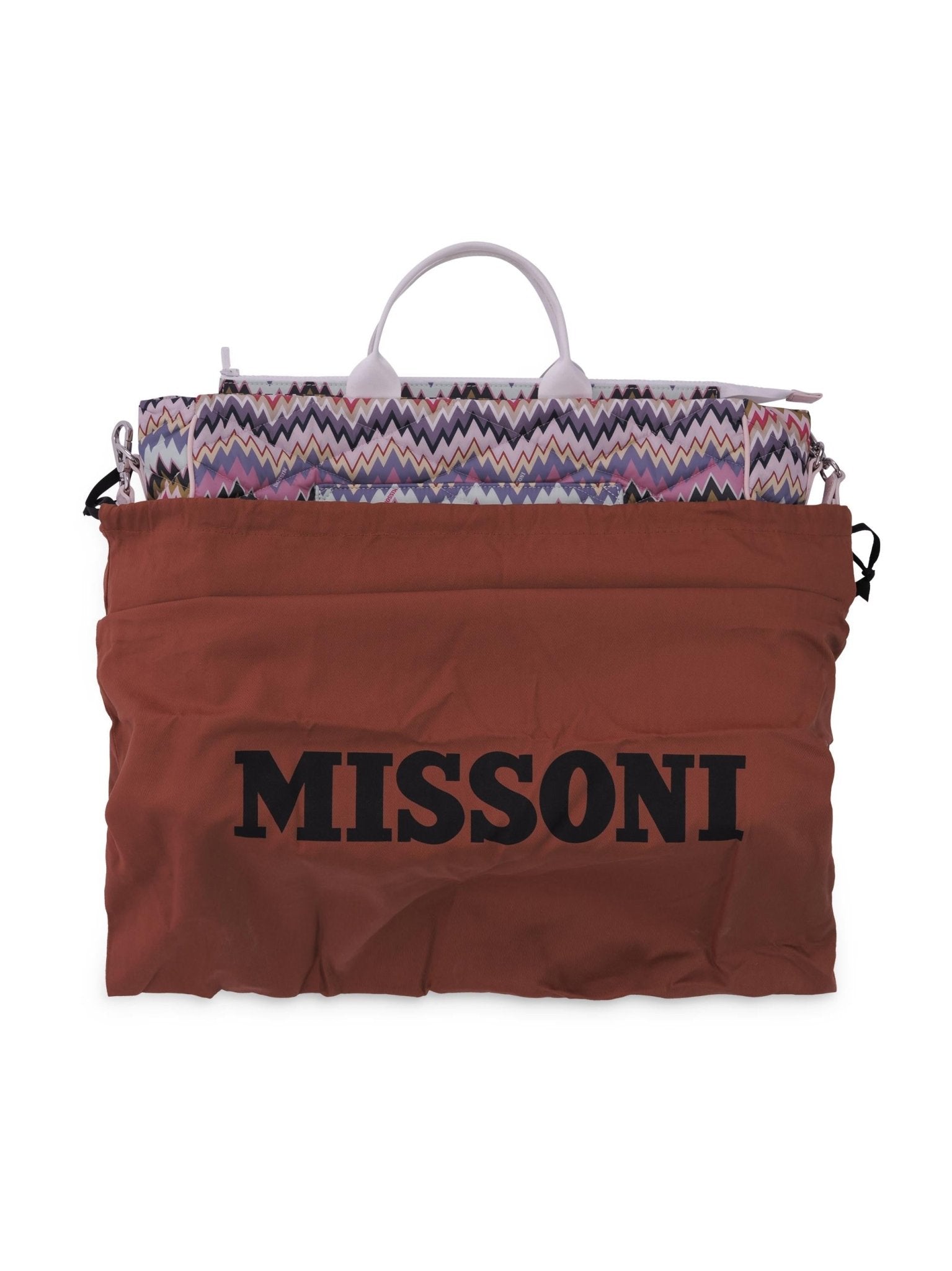 Borsa fasciatoio per neonati Missoni Kids multicolor con tracolla regolabile - Rubino Kids