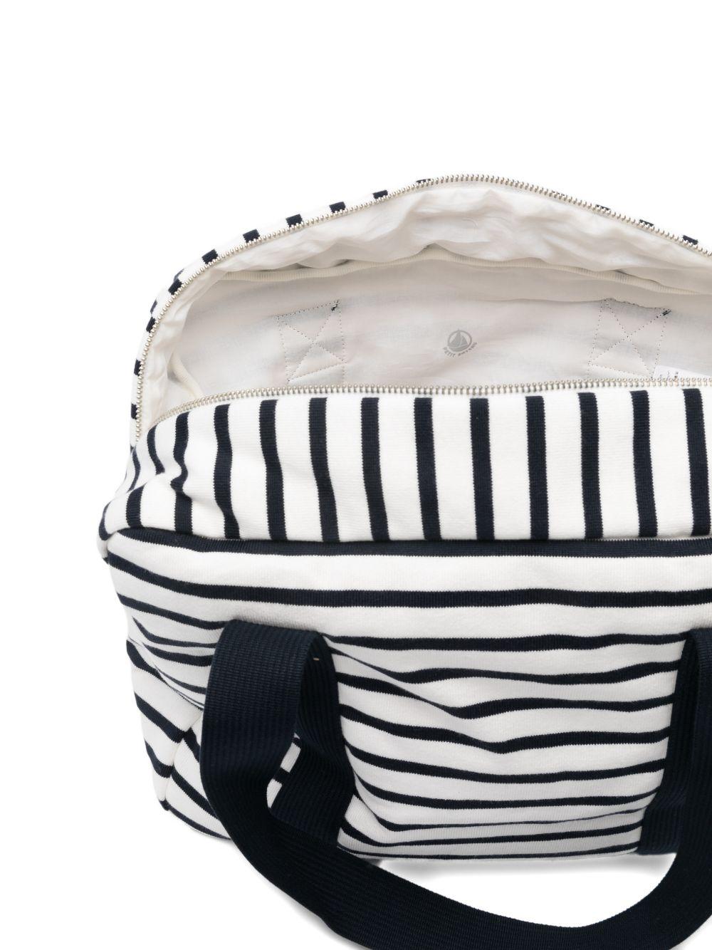 Borsa fasciatoio per neonati Petit Bateau multicolore con design a righe - Rubino Kids