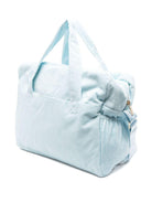 Borsa fasciatoio per neonato Moschino Kids azzurro con stampa Teddy Bear - Rubino Kids