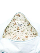 Borsa fasciatoio per neonato Moschino Kids azzurro con stampa Teddy Bear - Rubino Kids