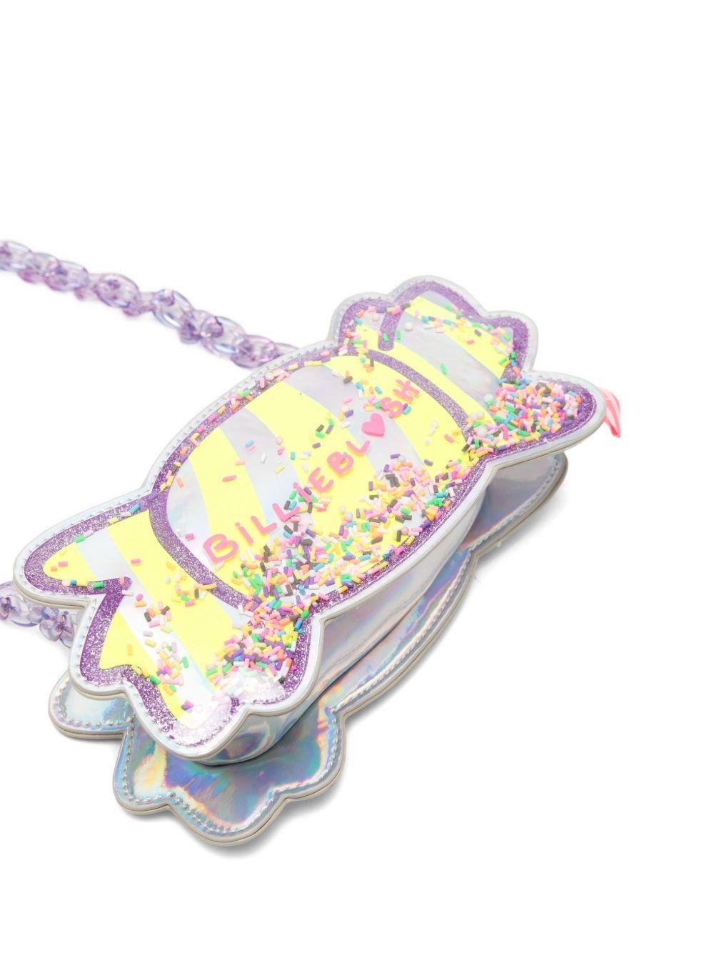 Borsa per bambina Billieblush argento a forma di caramella - Rubino Kids