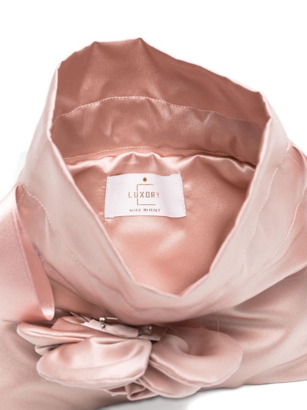 Borsa per bambina Colorichiari rosa con fiocco sul davanti - Rubino Kids