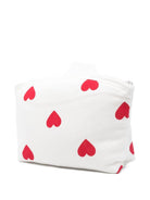 Borsa per neonati Petit Bateau bianca con motivo a cuore - Rubino Kids