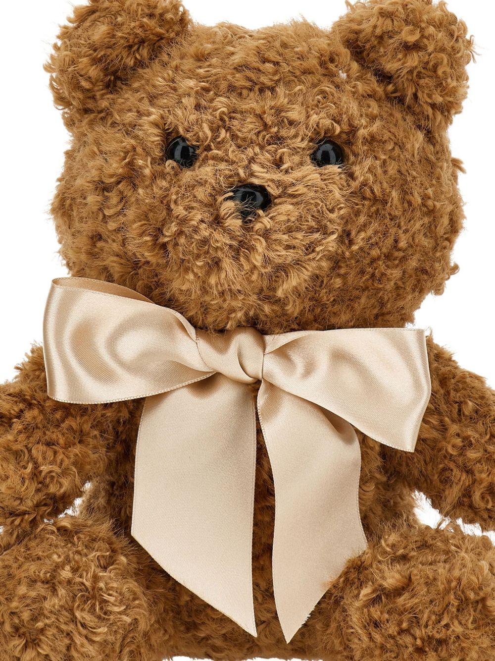 Borsa Teddy Bear per bambina Monnalisa marrone con dettaglio fiocco - Rubino Kids