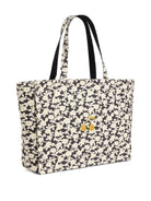 Borsa tote per bambina Bonpoint beige in cotone - Rubino Kids