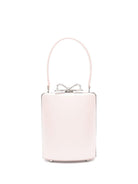 Borsa tote per bambina Self - Portrait rosa con fiocco - Rubino Kids