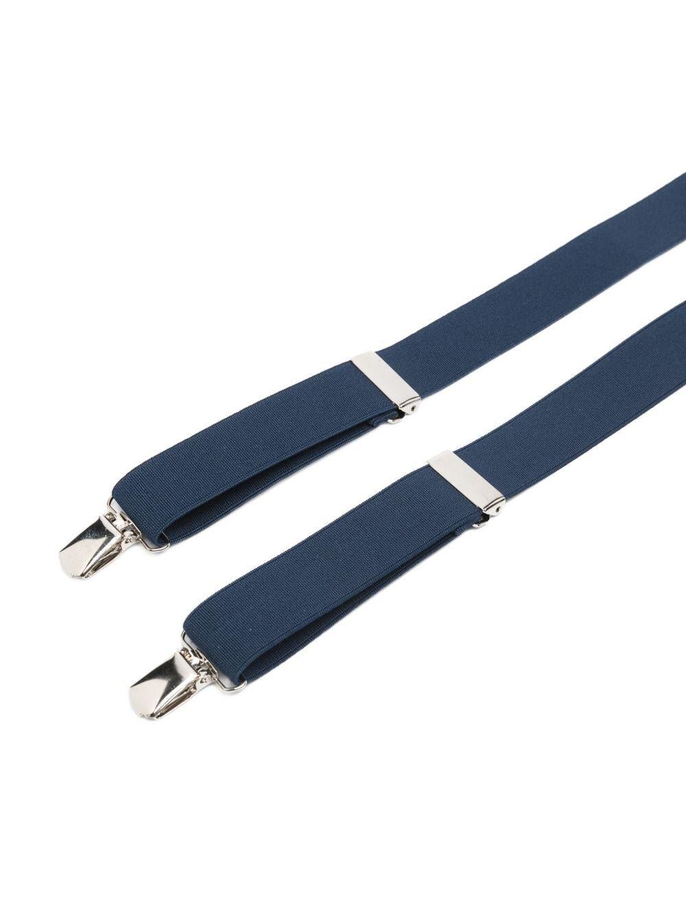 Bretelle per bambino Colorichiari blu con dettagli in metallo - Rubino Kids