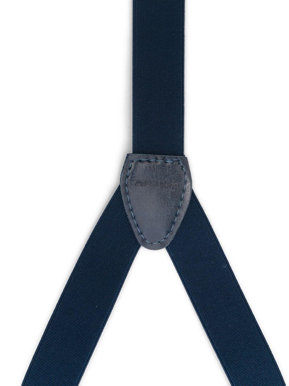 Bretelle per bambino Colorichiari blu con dettagli in metallo - Rubino Kids