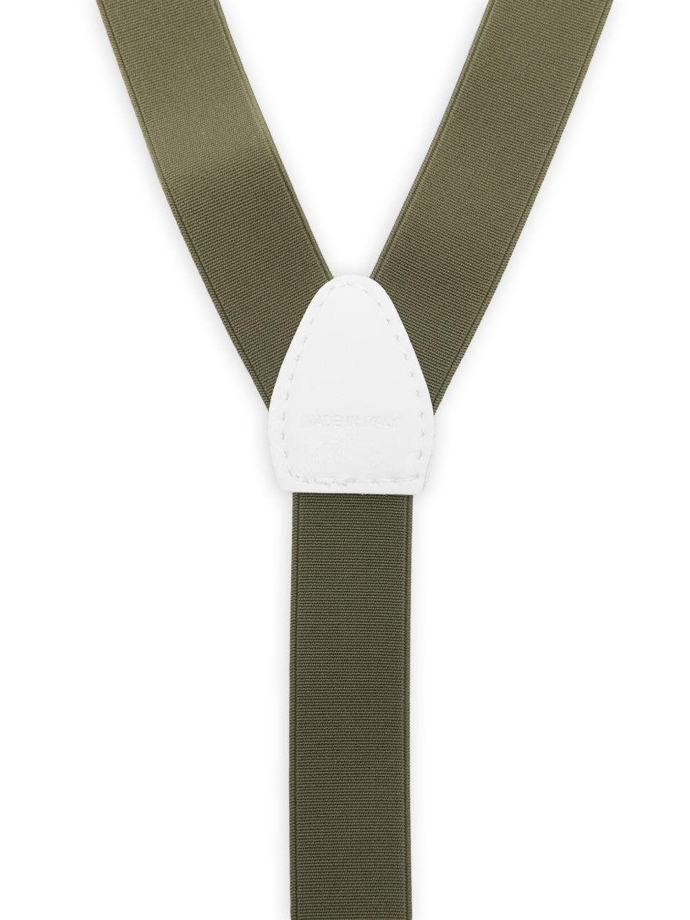 Bretelle per bambino Colorichiari verde con cinghie regolabili - Rubino Kids