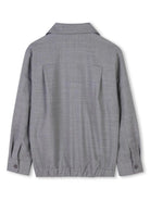 Camicia 4G per bambino Givenchy Kids grigio con colletto classico - Rubino Kids