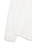 Camicia junior in popeline per bambino Fendi Kids bianco con colletto classico - Rubino Kids