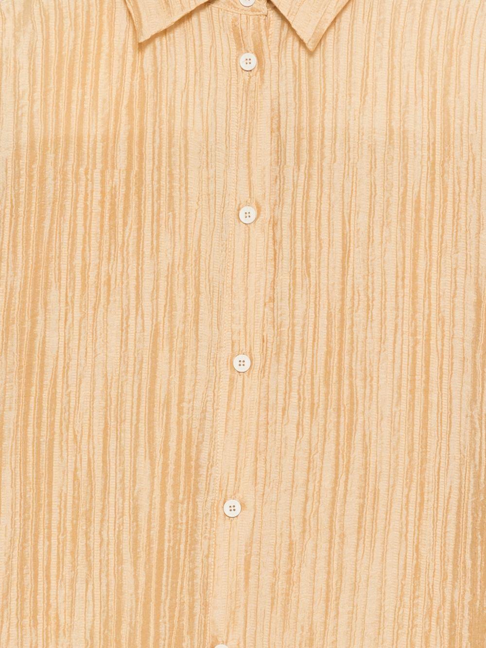 Camicia per bambina Douuod Kids color oro con colletto classico - Rubino Kids