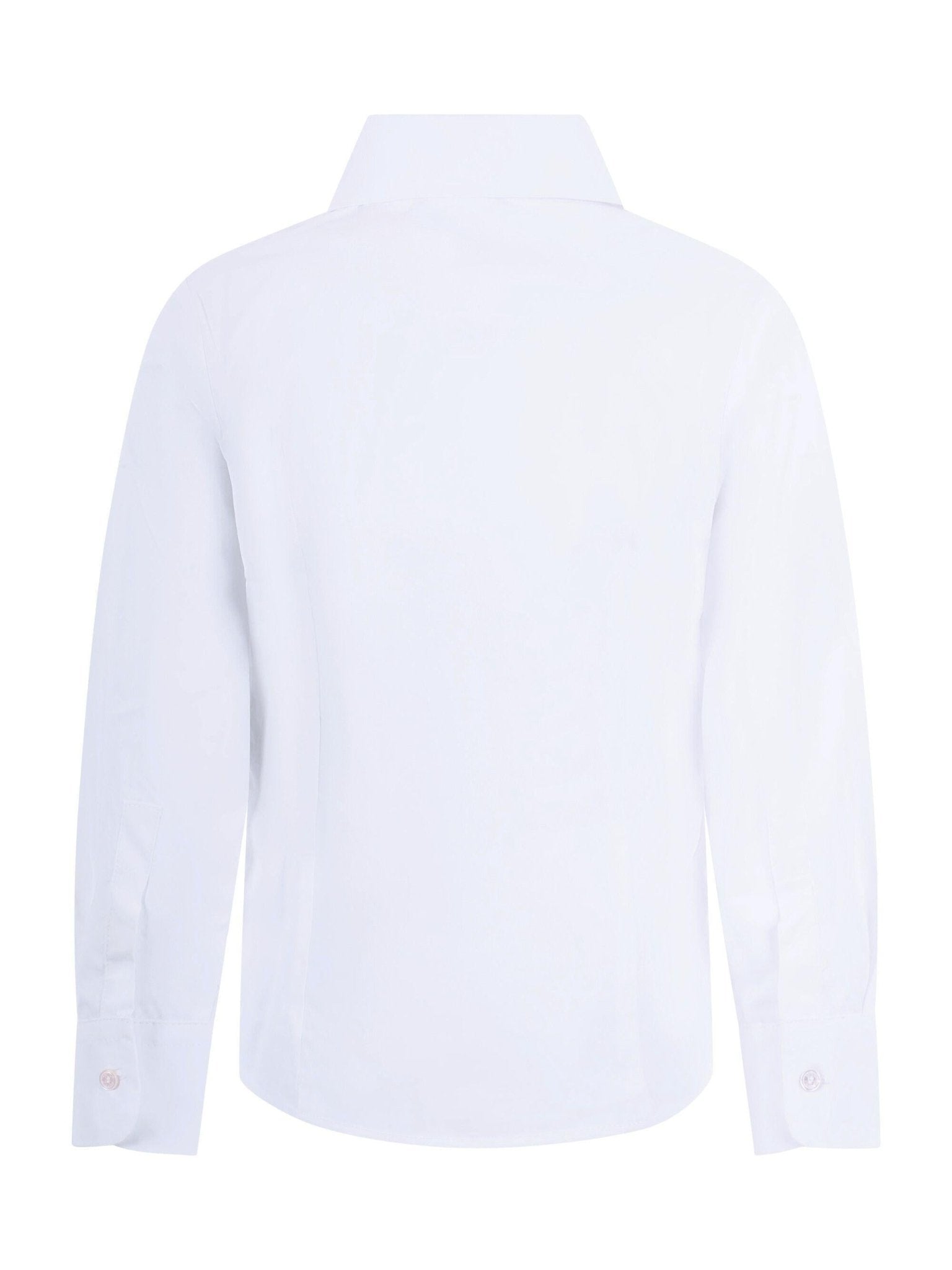 Camicia per bambino Balmain Kids bianca con colletto classico - Rubino Kids