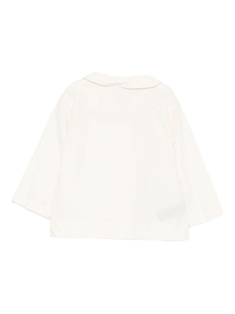 Camicia per neonato Album di Famiglia Kids beige con colletto classico - Rubino Kids