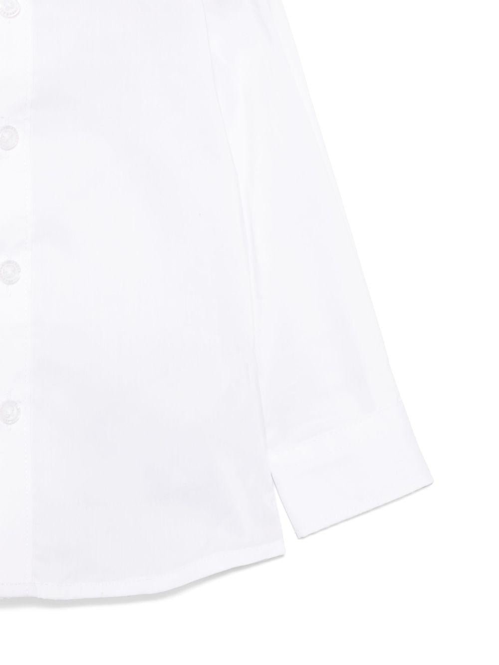 Camicia per neonato TRUSSARDI JUNIOR bianco con stampa - Rubino Kids