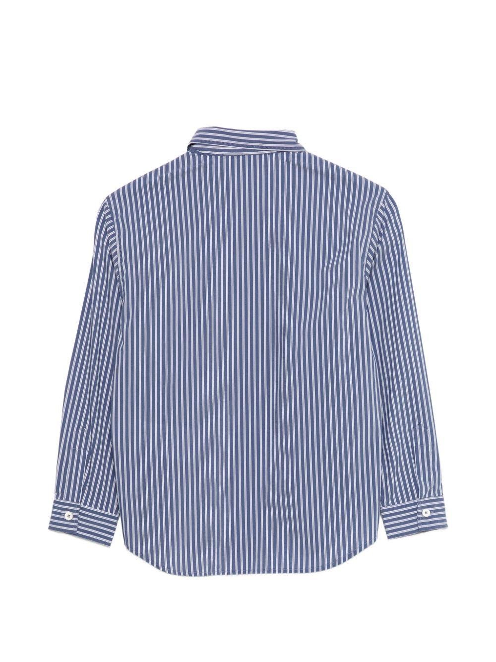 Camicie per bambino DONDUP Kids blu con motivo a righe - Rubino Kids