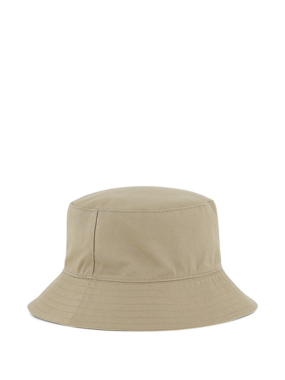 Cappello bucket per bambino Boss Kids beige con logo - Rubino Kids