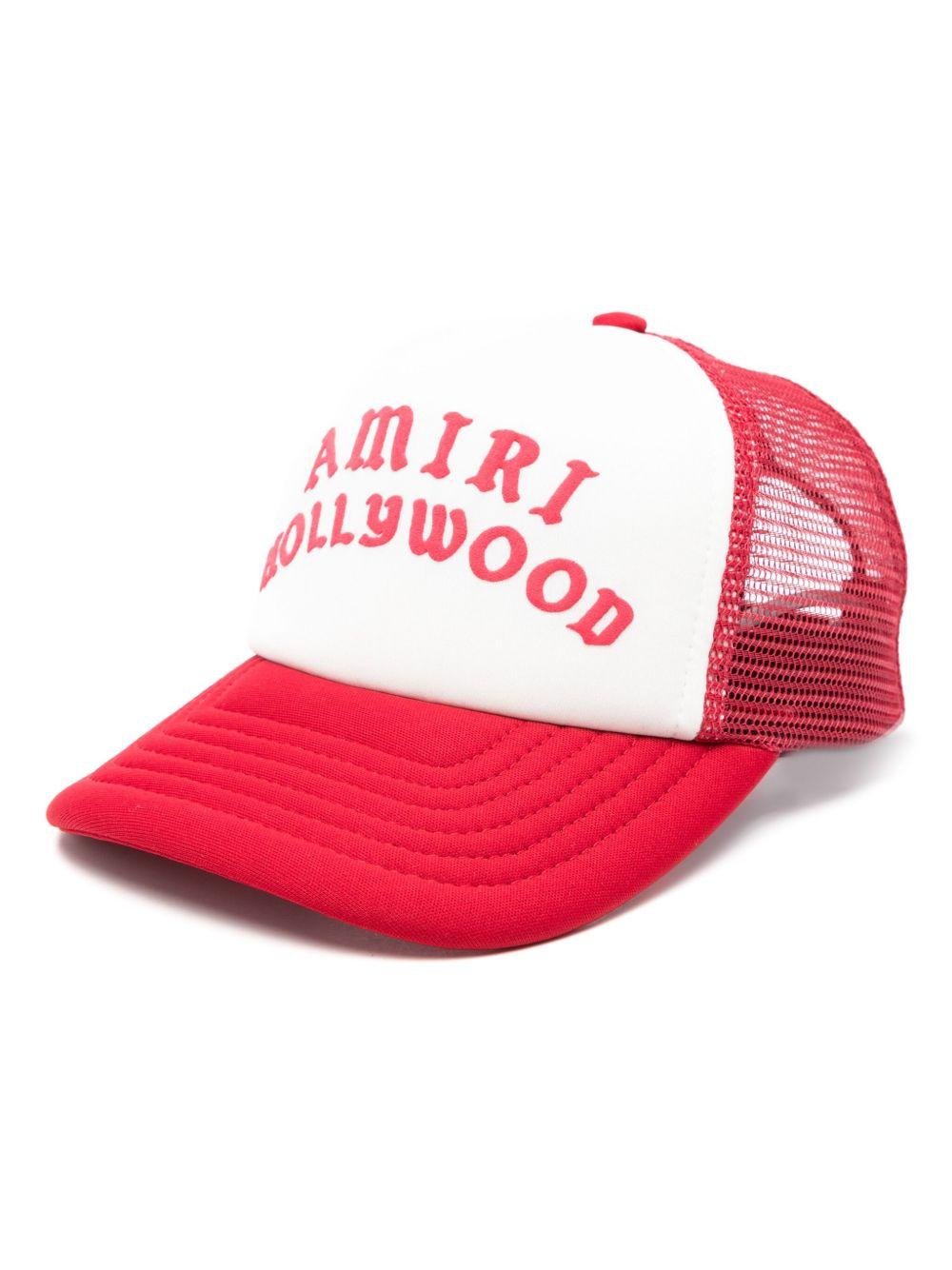 Cappello da baseball per bambino Amiri Kids rosso con logo - Rubino Kids