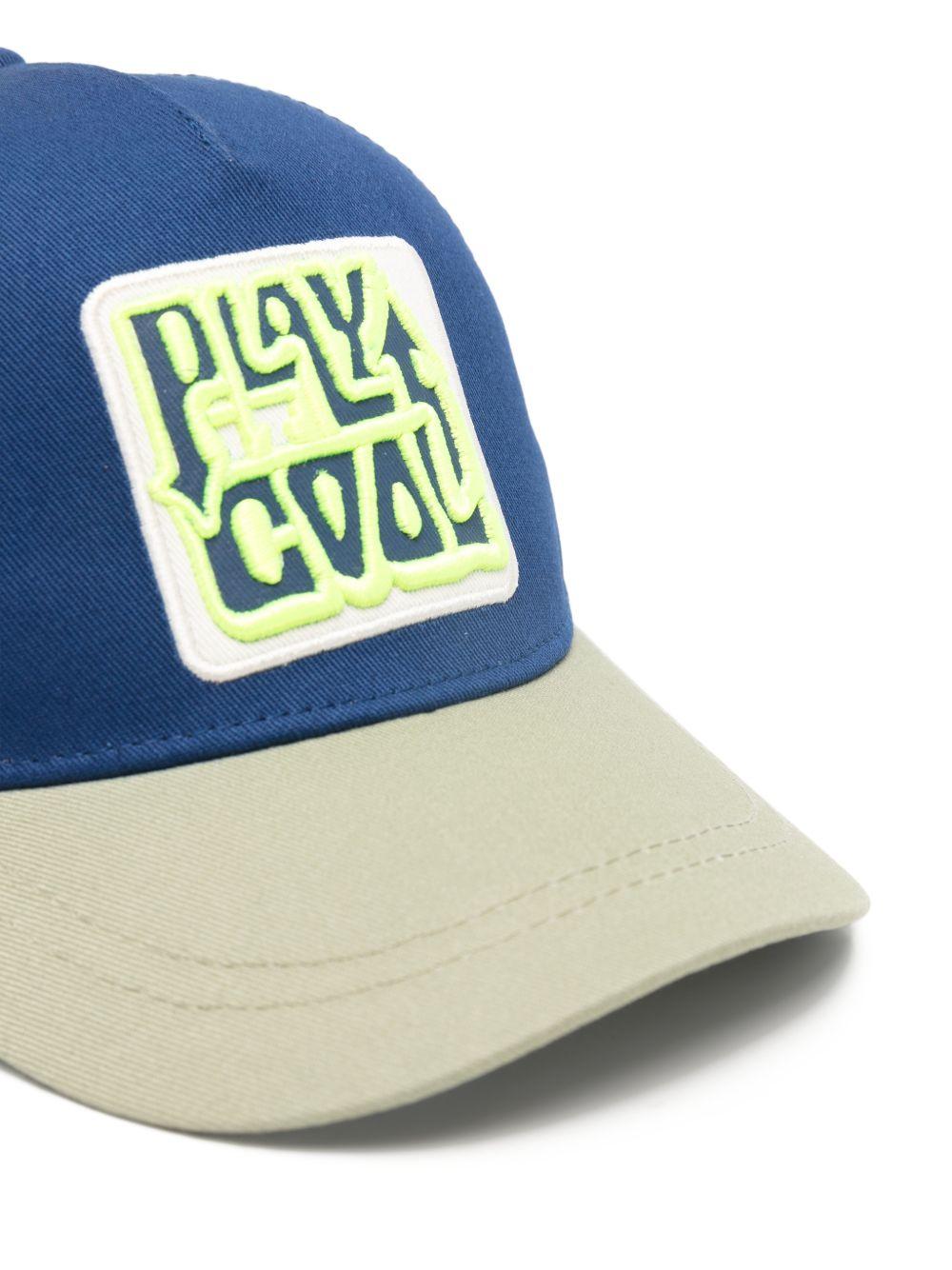 Cappello da baseball per bambino Billieblush blu con visiera - Rubino Kids