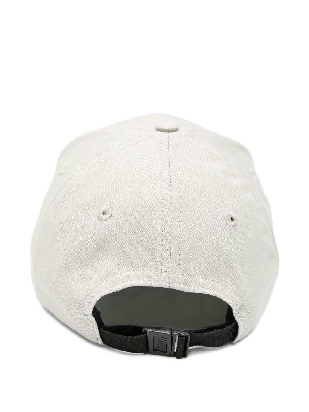 Cappello da baseball per bambino Stone Island Junior grigio con applicazione - Rubino Kids